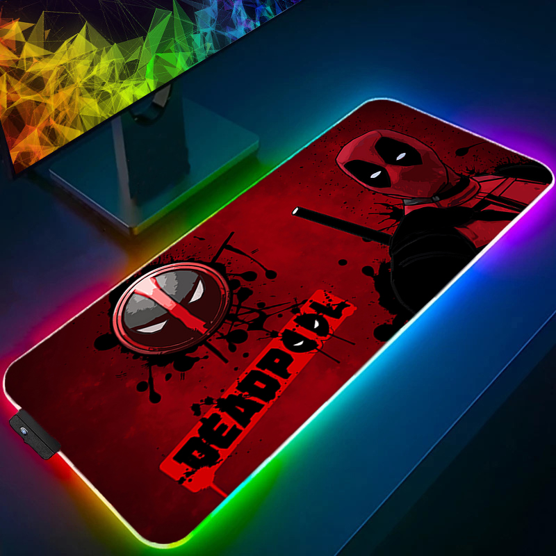 Tablet With All Accessories - لوحة ماوس LED للألعاب بإضاءة خلفية