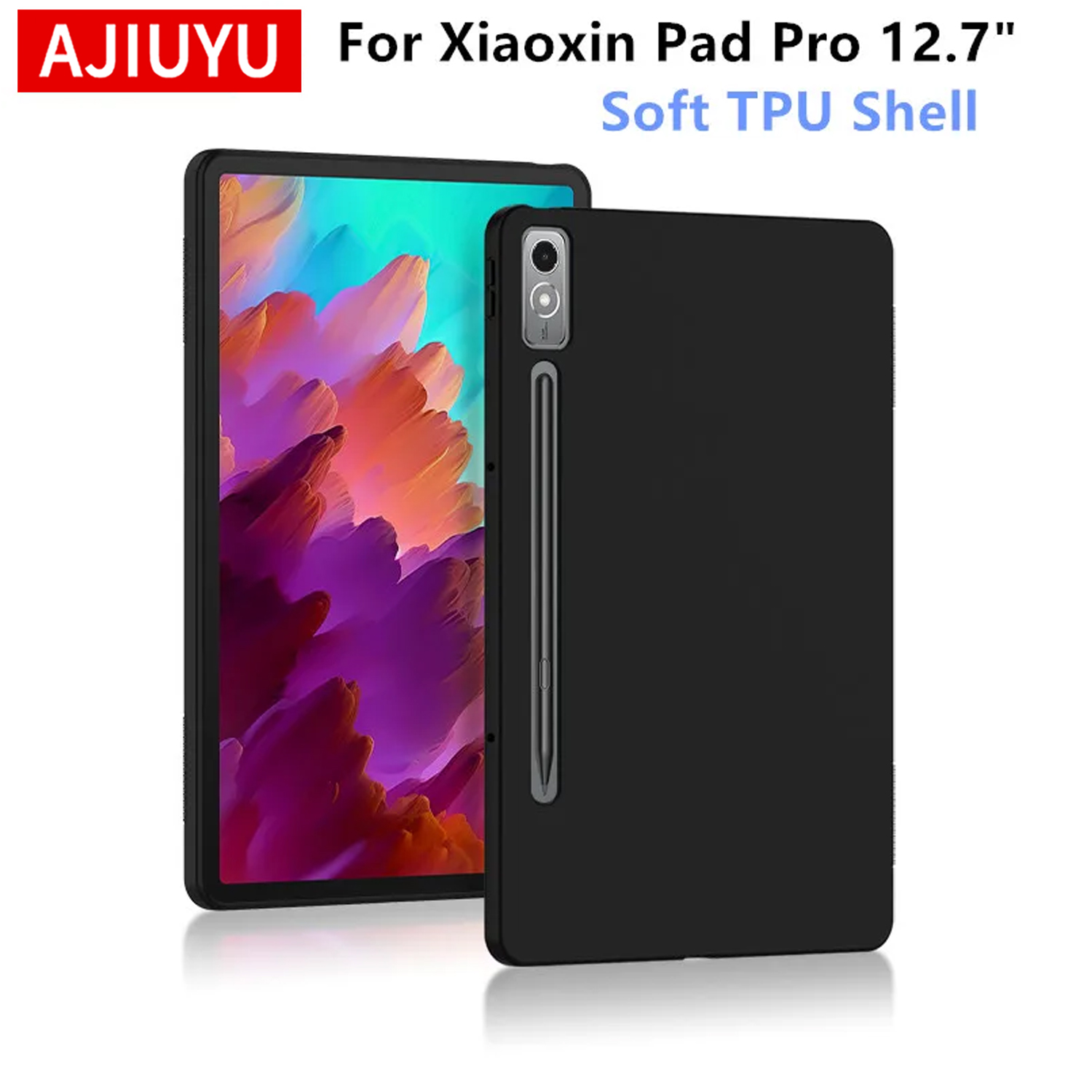 Lenovo Tablet P12 Accessories - غطاء ناعم لجهاز لينوفو شياوشين باد
