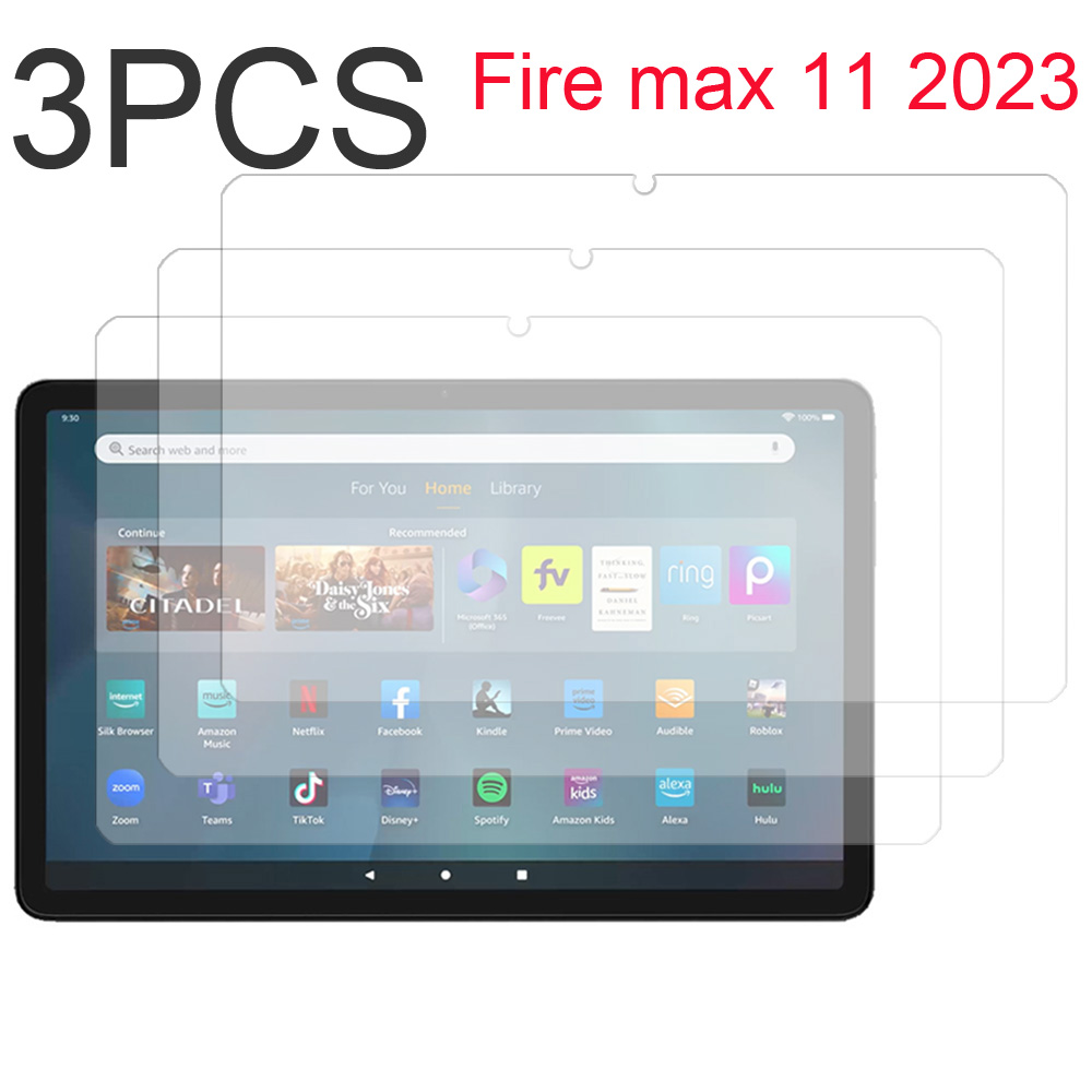 Temu Tablet Accessories - 3 قطع لـ Fire Max 11
