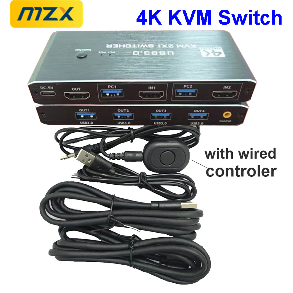 Tablet With All Accessories - محول KVM بدقة 4K وتردد 60