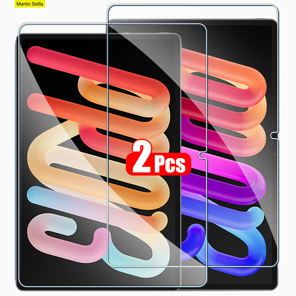 Temu Tablet Accessories - قطعتان من واقي الشاشة الزجاجي المقوى