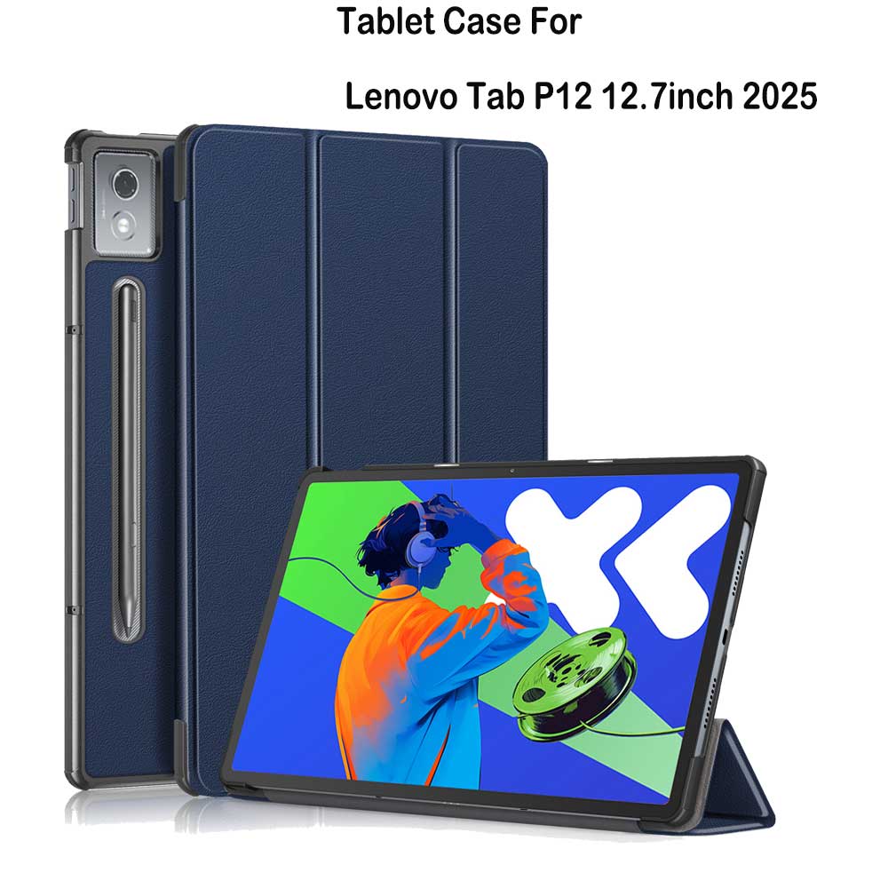 Lenovo Tablet P12 Accessories - غطاء حماية ذكي لجهاز لينوفو آيديا