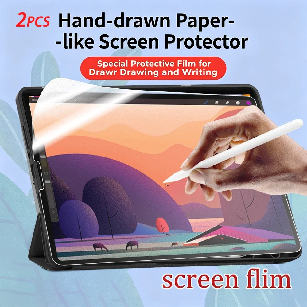 Paper Feel Screen Film - قطعتان من واقي الشاشة الورقي الملمس