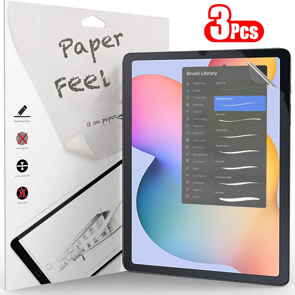 Paper Feel Screen Film - 3 قطعة ورقة يشعر مثل واقي