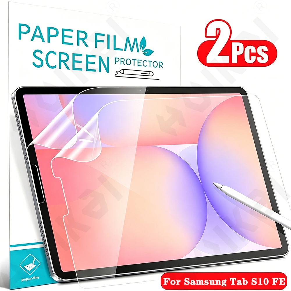 Paper Feel Screen Film - قطعتان من واقي الشاشة لجهاز سامسونج