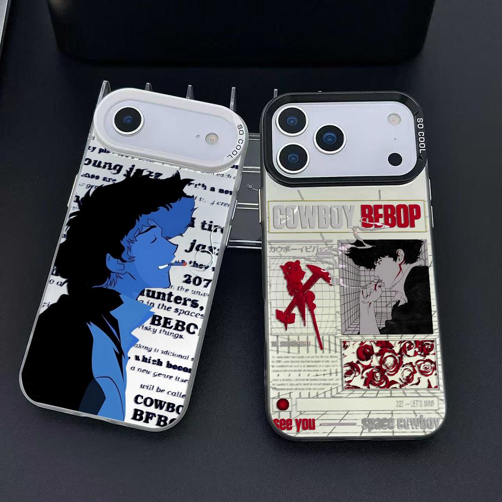 Apple Iphone 15 - C-Cowboy أنيمي B-Bebop جراب هاتف آيفون