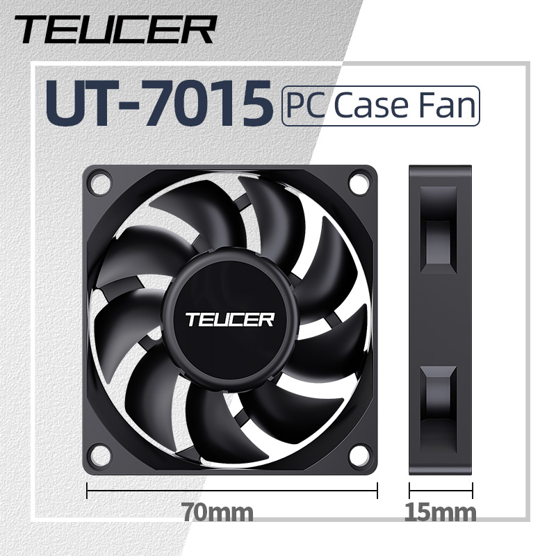 Tablet With All Accessories - Teucer UT-7015 7 سنتيمتر Chassic مروحة