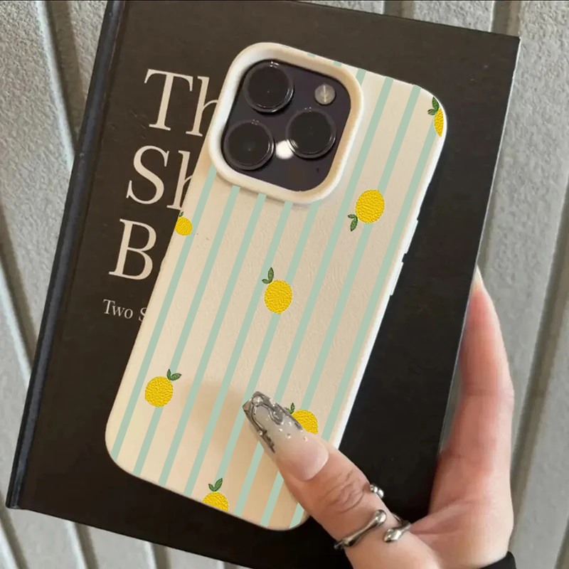 Apple Iphone 15 - غطاء هاتف سيليكون مقاوم للصدمات بنمط