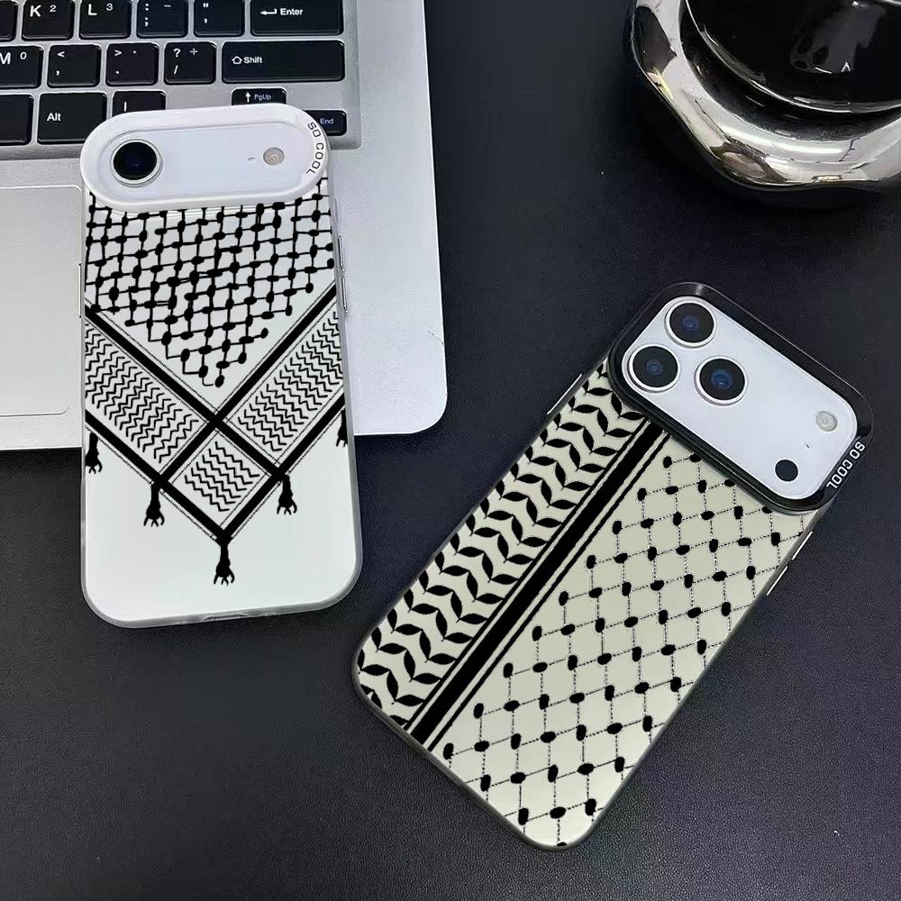 غطاء هاتف بتصميم الكوفية الفلس - مراجعة Apple Iphone 15 وسعره