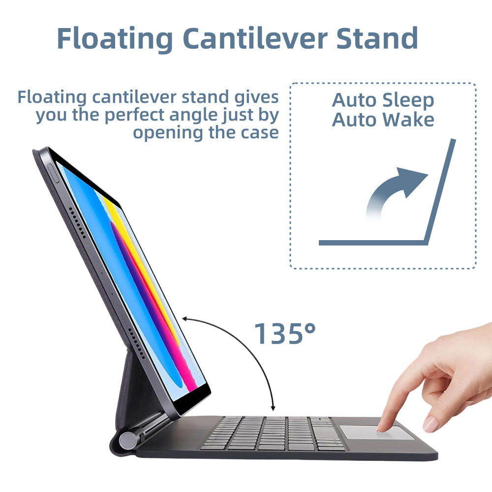 لوحة مفاتيح سحرية 2026 مع بلوت - مراجعة Tablet Accessories Case وسعره