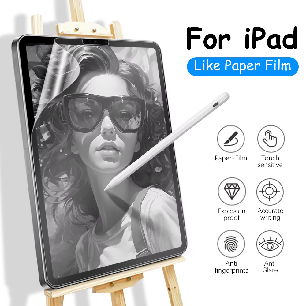 واقي شاشة مطفي بملمس الورق للك - مراجعة Paper Feel Screen Film وسعره