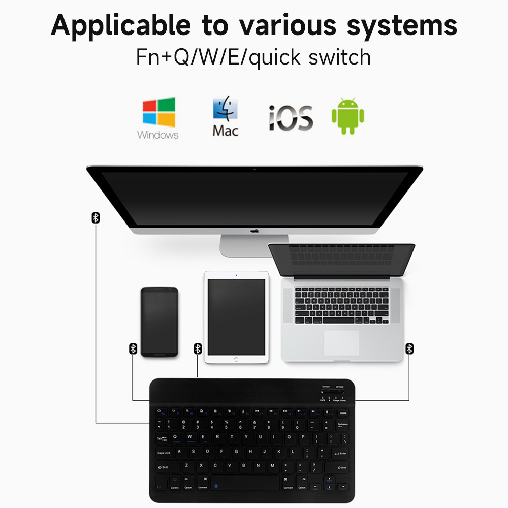 لوحة مفاتيح بلوتوث عربية لنظام - مراجعة Tablet Accessories Keyboard وسعره