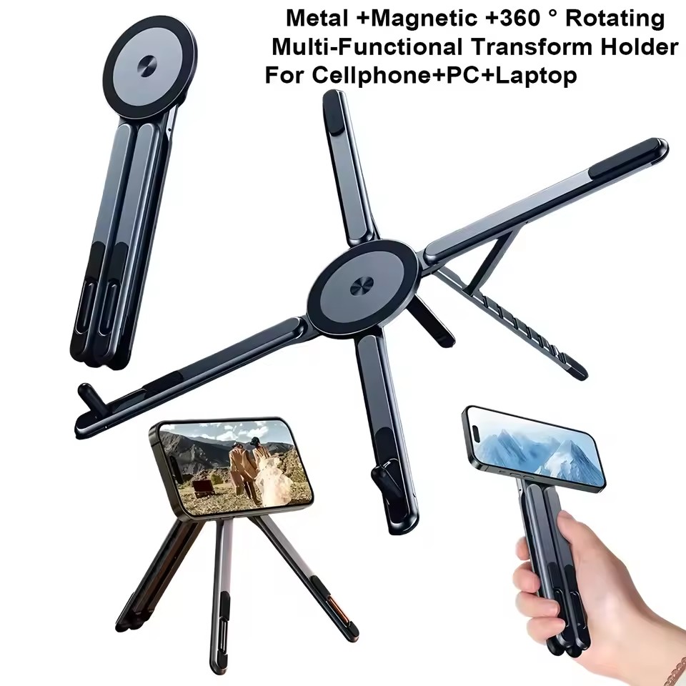 حامل هاتف مغناطيسي محمول وعصا  - مراجعة Tablet Stand Accessories وسعره