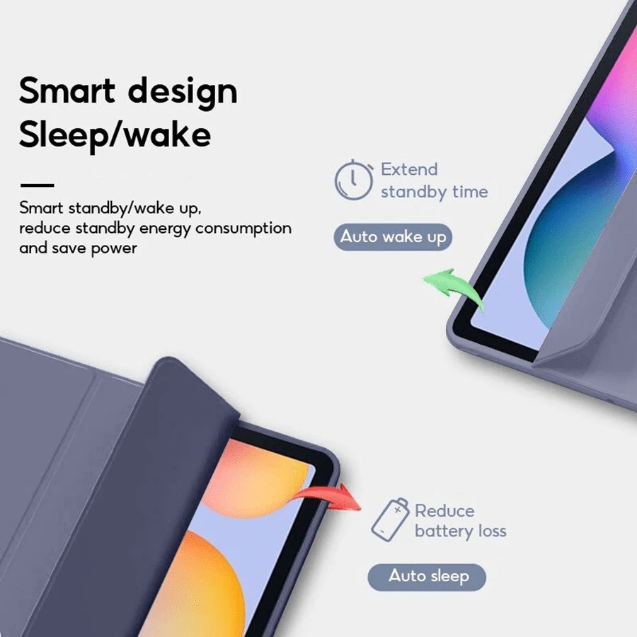 غطاء حماية مغناطيسي لجهاز لينو - مراجعة Lenovo Tablet P12 Accessories وسعره