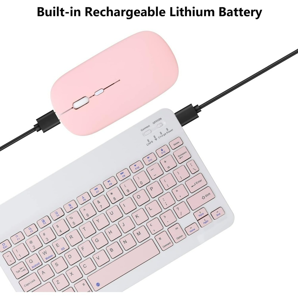 لوحة مفاتيح صغيرة لاسلكية تعمل - مراجعة Tablet Accessories Keyboard وسعره