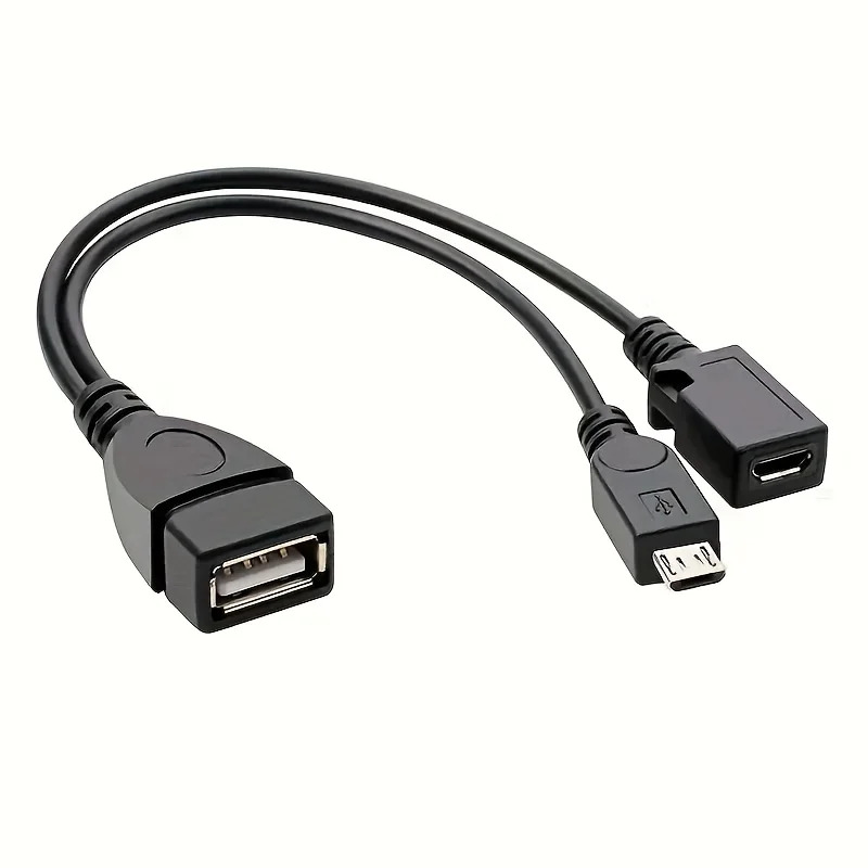 محول مقسم OTG USB إلى Micro US - مراجعة Tablet Tech Accessories وسعره