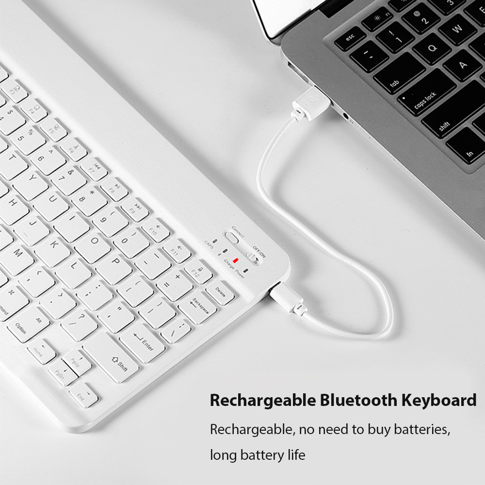 لوحة مفاتيح بلوتوث لاسلكية عال - مراجعة Tablet Accessories Keyboard وسعره