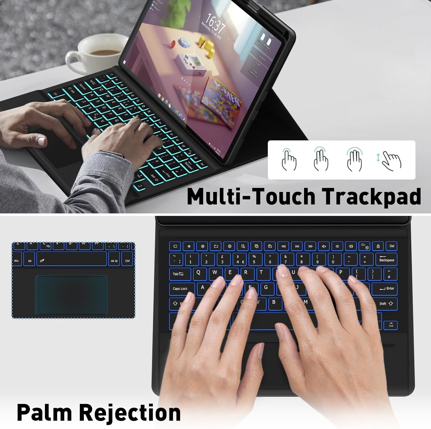 حافظة لجهاز لينوفو آيديا تاب ب - مراجعة Lenovo Tablet P12 Accessories وسعره