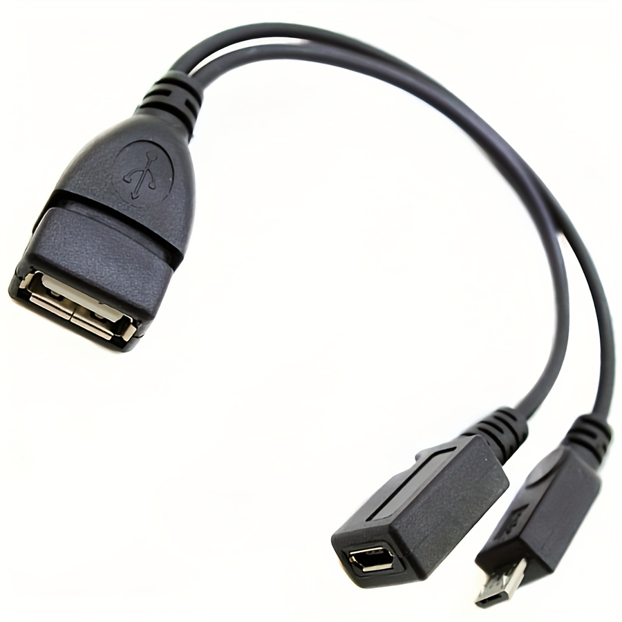 محول مقسم OTG USB إلى Micro US - مراجعة Tablet Tech Accessories وسعره