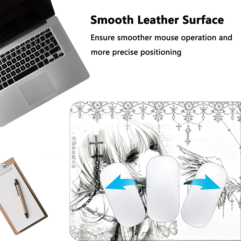 لوحة ماوس جلدية سوداء وبيضاء ب - مراجعة Tablet With All Accessories وسعره